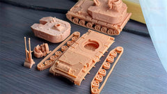 3d Printed 1/72 Soviet Yenisei Self-Propelled Anti-Aircraft Gun Unpainted Kit