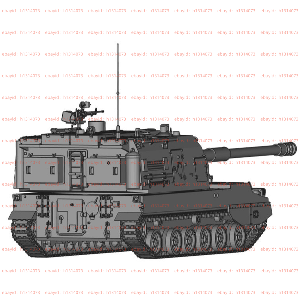 3d Printed 1/72/144 Chinese Plz-05 Self-propelled Howitzer Unpainted Kit