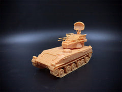 3d Printed 1/72/144 Type 95 Self-Propelled Anti-Aircraft Gun ﻿ Unpainted Kit
