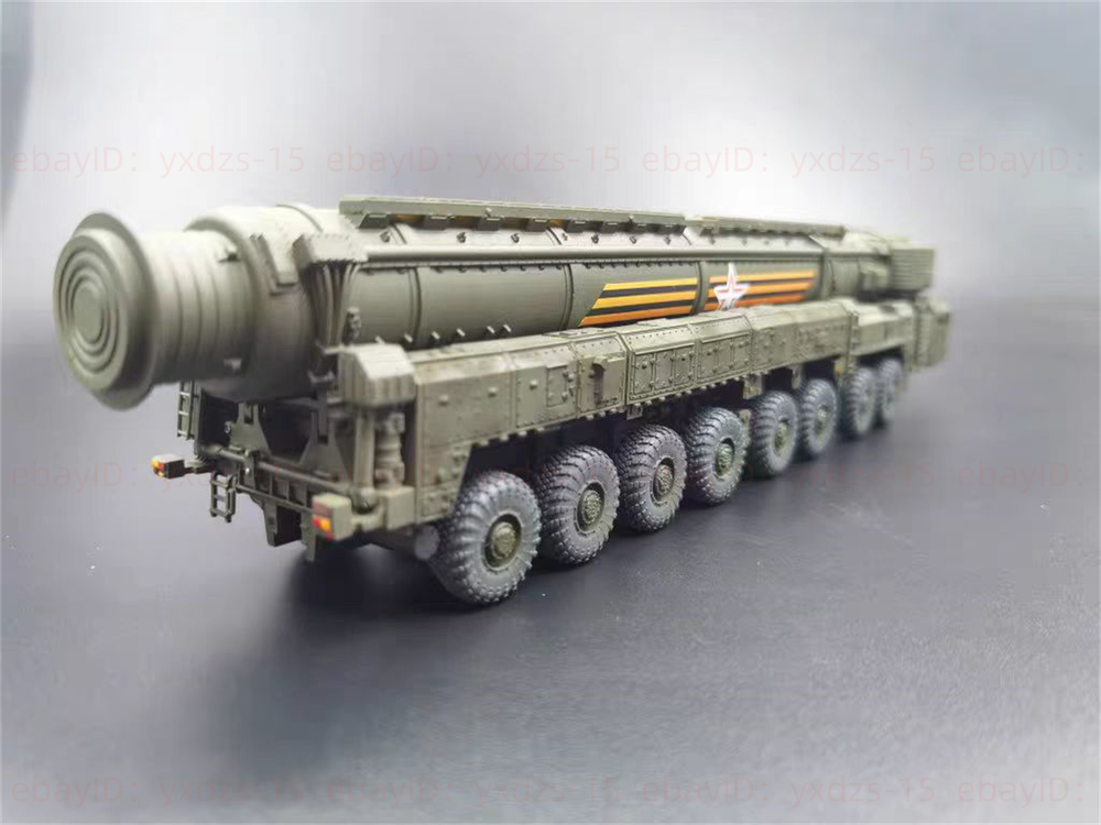 1/72 Russian Topol-m Intercontinental Ballistic Missile Painted Finished Model