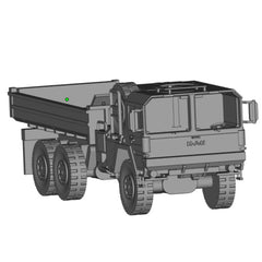 3D Printed 1/72 German MAN(6×6) Truck Unpainted Kit
