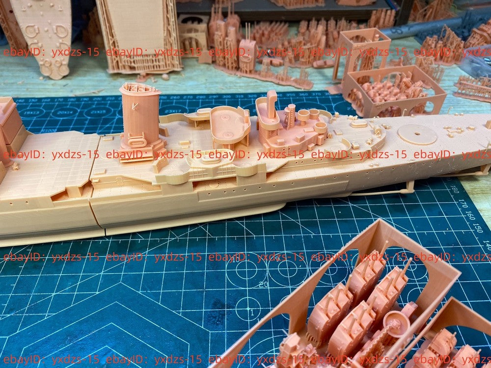 3d Printed 1/350 Hms Liverpool (c11) Cruiser(full Hull/waterline)
