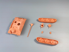 3d Printed 1/72 German E-25 Tank Destroyer Unpainted Kit