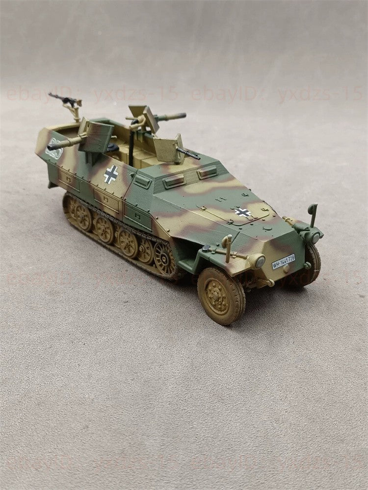 1/35 Half-track Flamethrower Vehicle Painted Finished Model