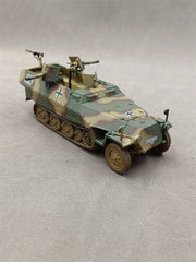 1/35 Half-track Flamethrower Vehicle Painted Finished Model
