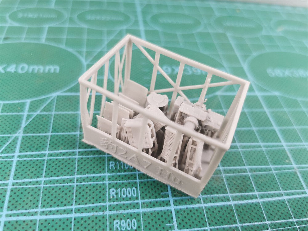 3d Printed 1/35/72 German Leopard 2A7 Hu Main Battle Tank Kit