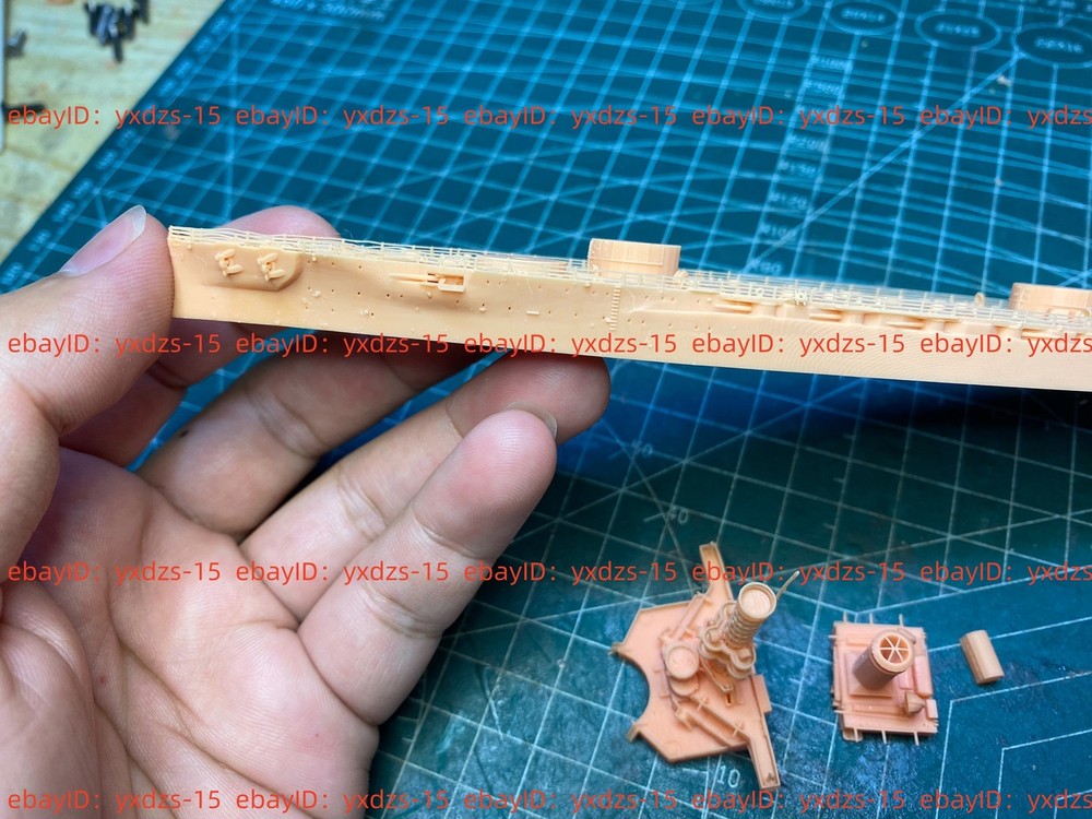 3d Printing Kit 1/700 Us Arkansas Battleship Bb-33(full Hull/waterline)