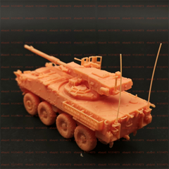 3d Printed 1/72/144 US M1128 Stryker Mobile Gun System(MGS) Unpainted Kit
