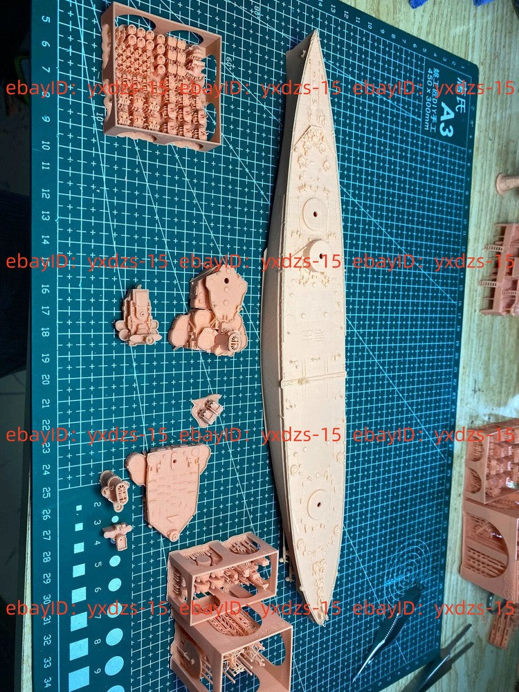 3d Printed Kits 1/700 George V Class Battleship(full Hull/waterline)