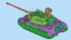 3d Printed 1/35/72 Russian F-series "Rhyolite" IS-7 Heavy Tank Kit