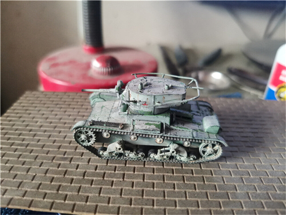 1/72 Soviet Union T-26 Light Tank Painted Finished Model