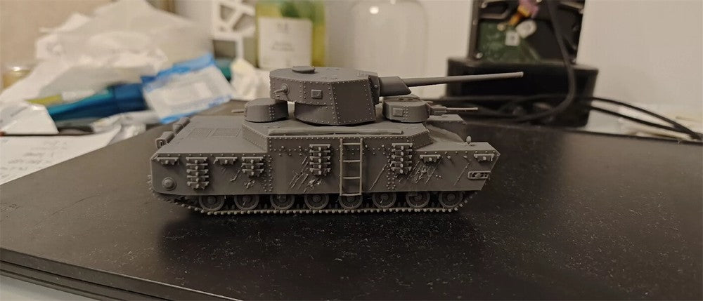 3d Printed 1/72 Japan O-Ho Heavy Tank Unpainted Kit