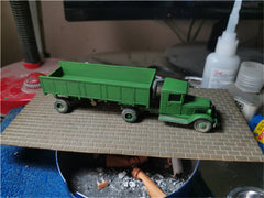1/72 Soviet Union ZIS-10 Truck Trailer Painted Finished Model