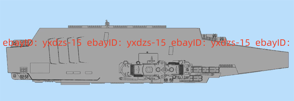 1/700 Soviet 1143.42 Kiev-class Aircraft Carrier(full Hull/waterline)