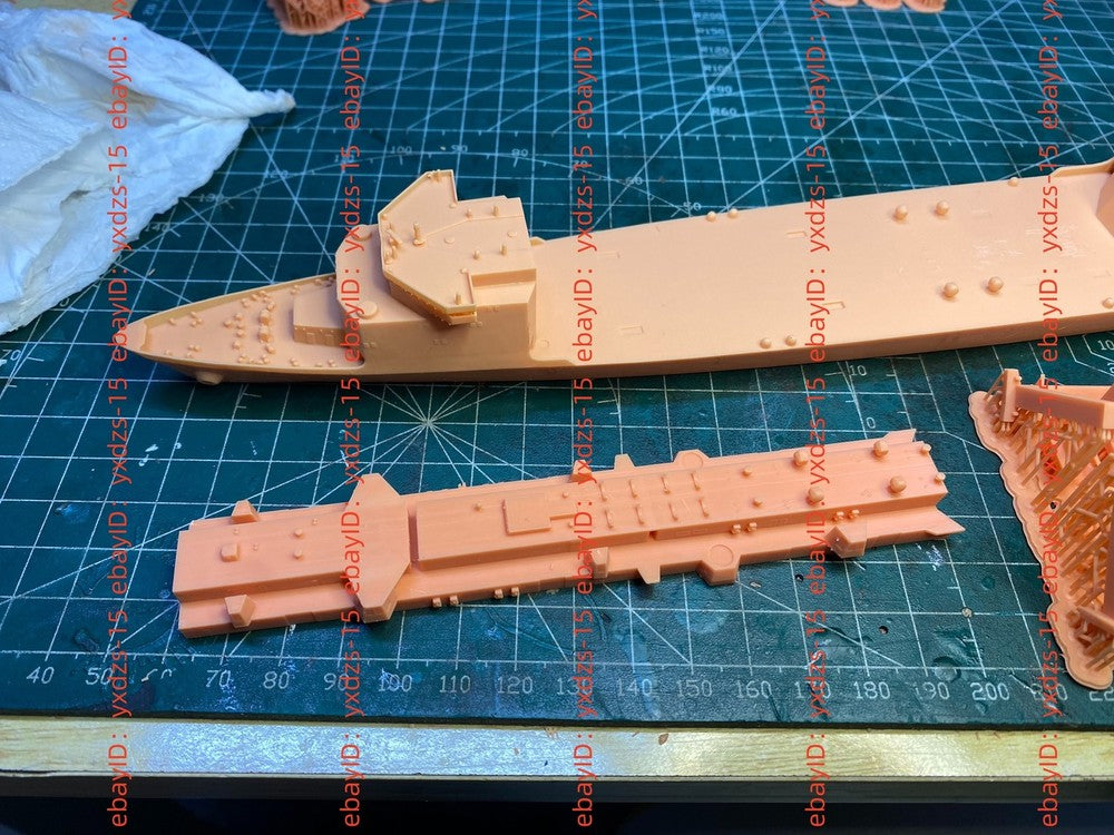 3d Printed 1/700 China Type 901 Replenishment Ship(full Hull/waterline)