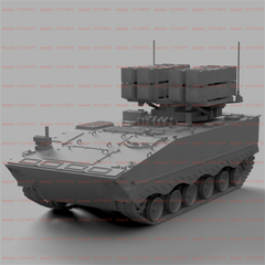 3d Printed 1/72 china AFT-10 Anti-tank Missile Vehicle Unpainted Kit