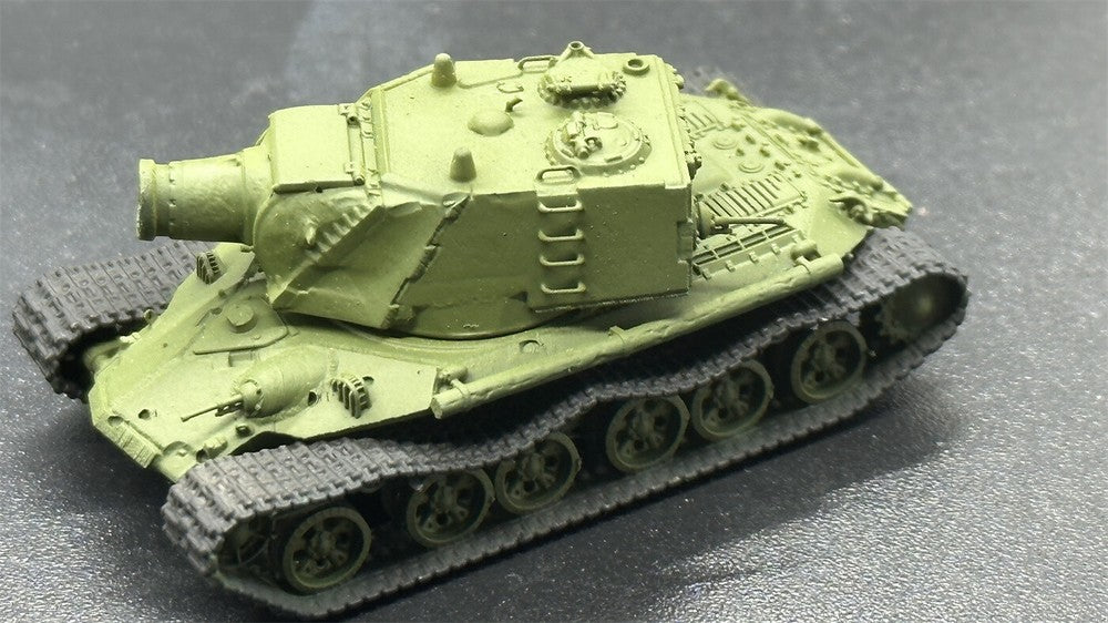 1/144 Hypothetical Soviet-style Self-Propelled Howitzer Painted Finished Model