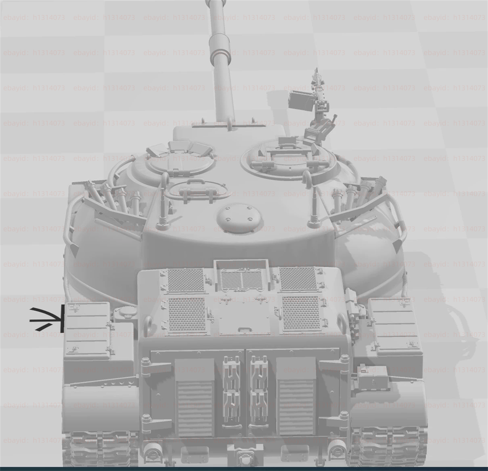 3d Printed 1/72 US XM66F Tank Destroyer Unpainted Kit