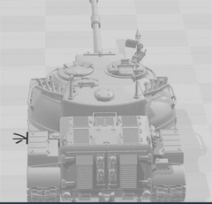 3d Printed 1/72 US XM66F Tank Destroyer Unpainted Kit