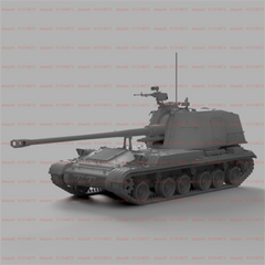 3d Printed 1/72/144 Type 83 130mm Self-Propelled Howitzer(PLZ-83) Unpainted Kit