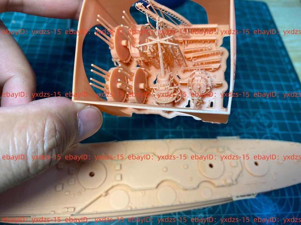 3d Printed Kit 1/700 French Lyon Battleship(full Hull/waterline)