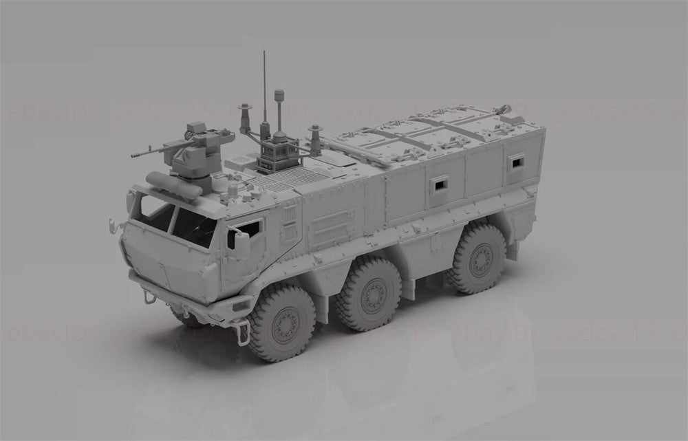 3d Printed 1/72/87 Kamaz Typhoon-K 6x6 Armoured Truck ﻿Unpainted Kit