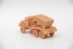 3d Printed 1/72/144 BM-21 Grad 122mm Multiple Rocket Launcher Unpainted Kit