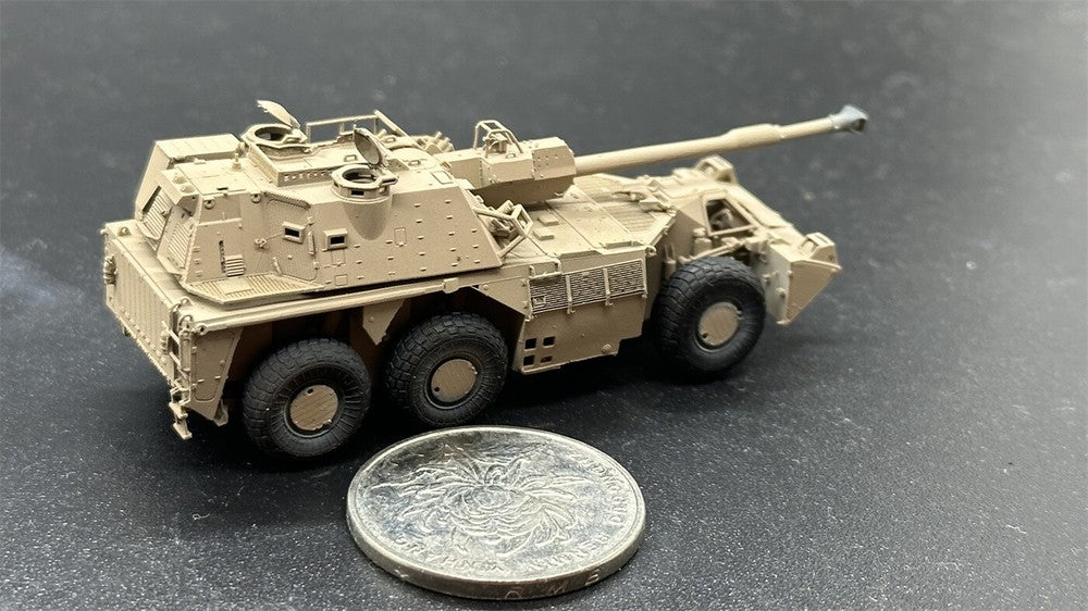 1/144 South African G6 155mm Self-propelled Howitzer ﻿painted Finished Model