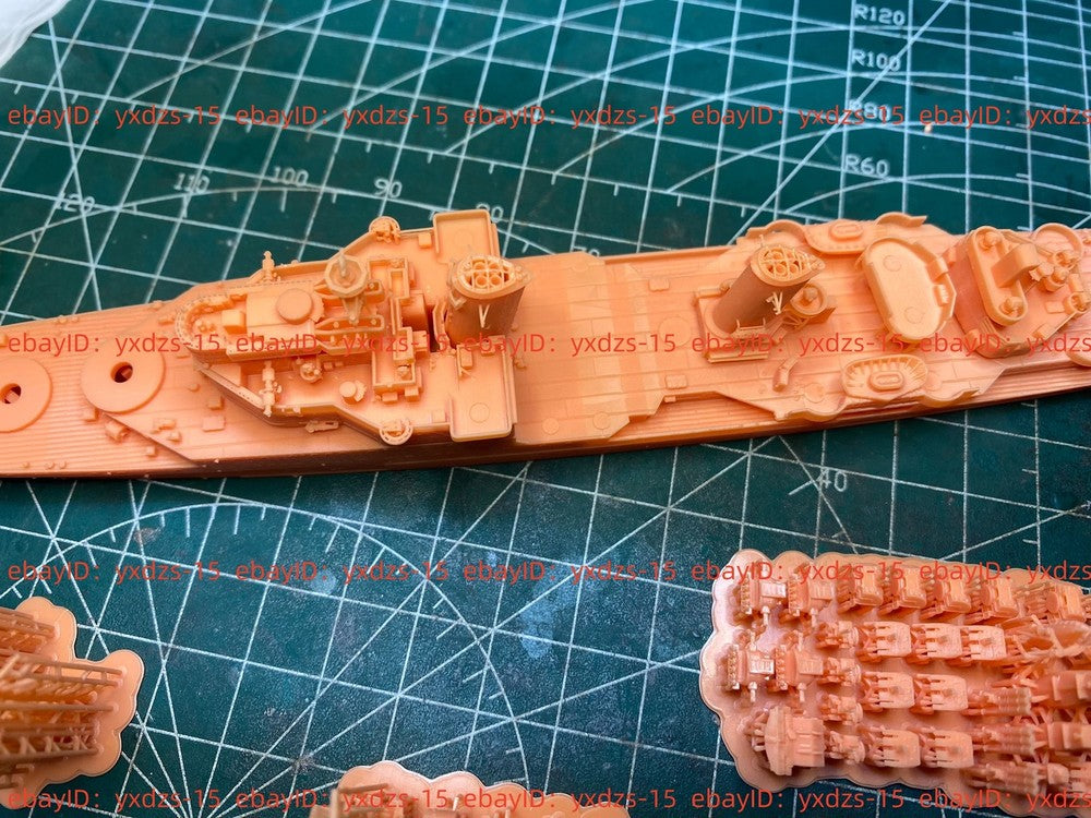 3d Printing 1/700 Hms Liverpool (c11) Cruiser(full Hull/waterline)