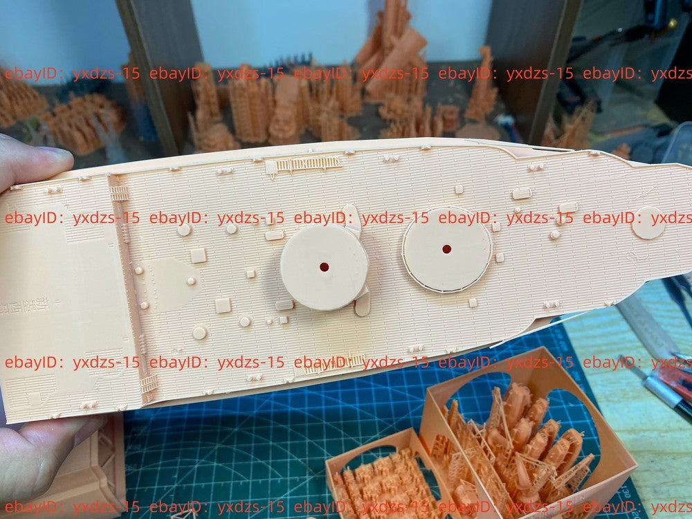 3d Printed 1/200 Wwii New Mexico Bb-40 Battleship(full Hull/waterline)