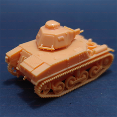 3d Printed 1/72 French AMC-34 Light Tank Unpainted Kit
