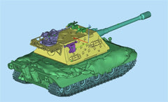3d Printed 1/35/72 German D-series E-100 Super Heavy Tank Unpainted Kit