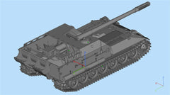 3d Printed 1/35 Soviet Object 263 Tank Destroyer Unpainted Unassembled Model