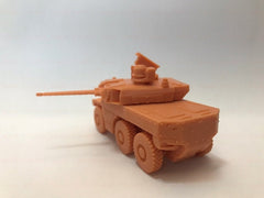 3d Printed 1/72/144 EBRC Jaguar Unpainted Kit