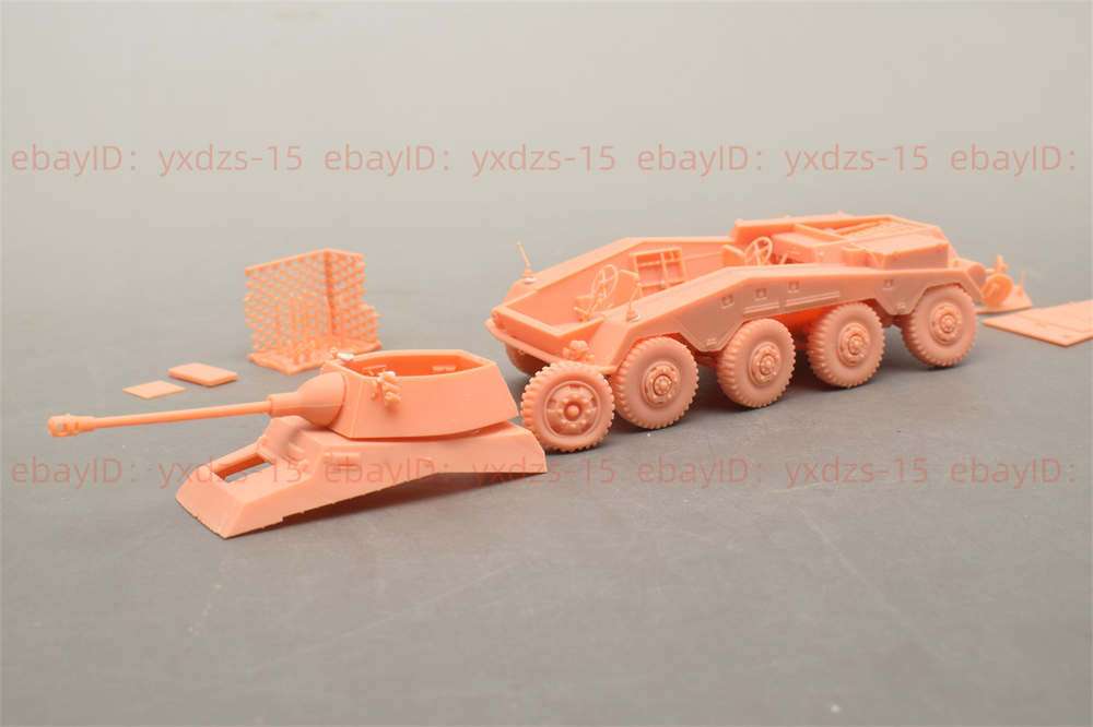 3d Printed 1/72 Schwere Panzerspähwagen 234/2 (Sdkfz 234/2) Puma Unpainted Kit