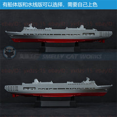 3d Printed Kits 1/700/1250/2000 Xiang Qian Jin No.1 Comprehensive Support Ship