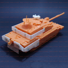 3d Printed 1/72/144 Challenger 2 Theatre Entry Standard (tes) Main Battle Tank