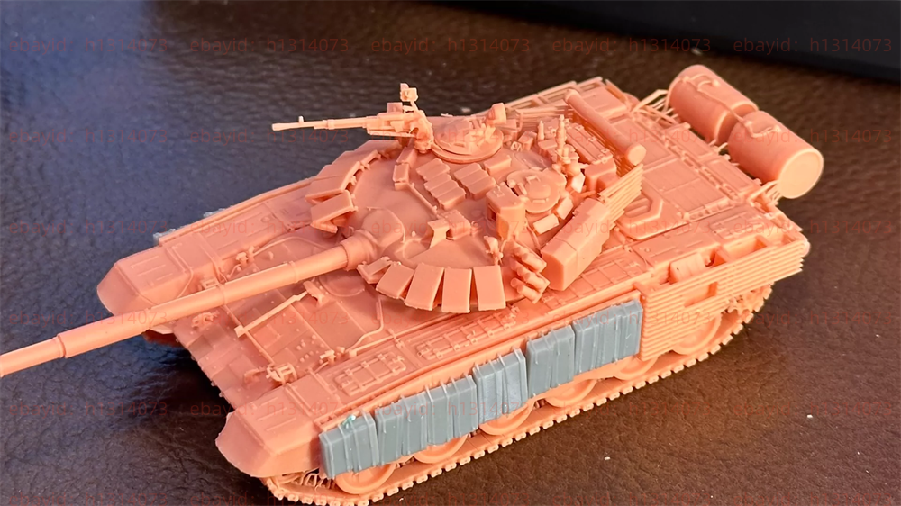 3d Printed 1/72 T-72b3 Main Battle Tank Unpainted Kit