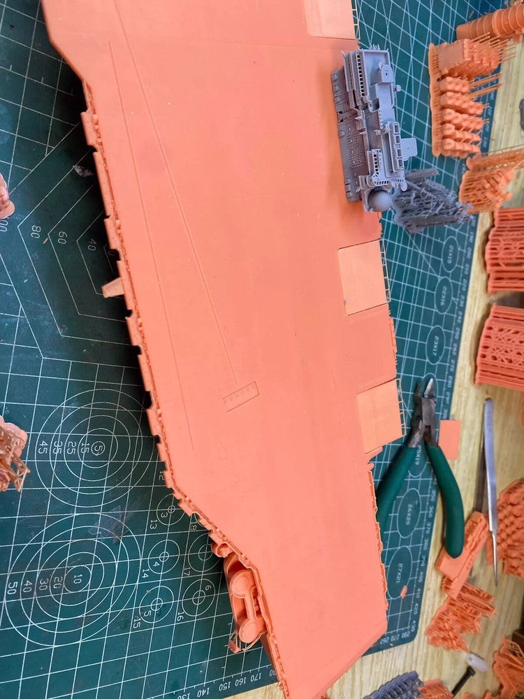 3d Printed 1/700 Us Forrestal Aircraft Carriers (cva-59) (full Hull/waterline)