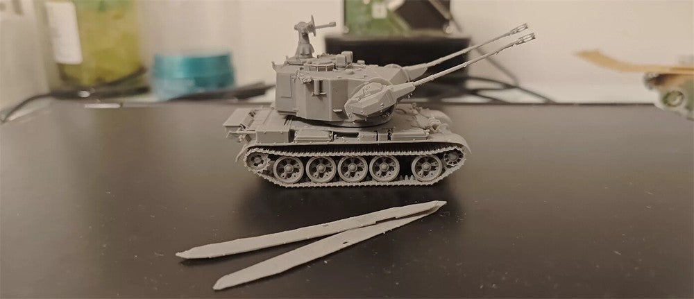 3d Printed 1/72 Finland ItPsv 90 Self-Propelled Anti-Aircraft Gun Unpainted Kit