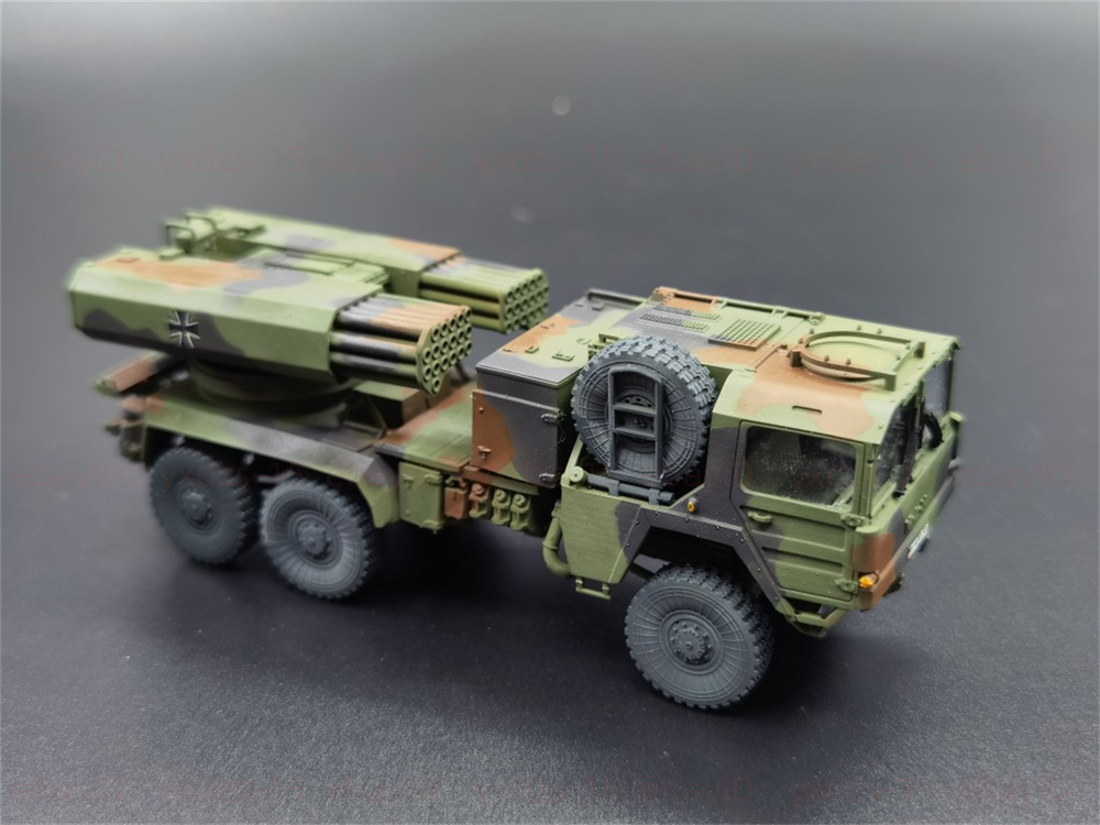 1/72 German Man 7-ton Rocket Launcher Vehicle Lars2 Painted Finished Model