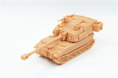 3d Printed 1/72/144 M109A6 Self-Propelled Howitzer Unpainted Kit