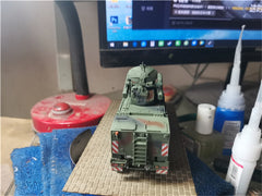 1/72 Germany MAN Roland Air Defense Vehicle Painted Finished Model