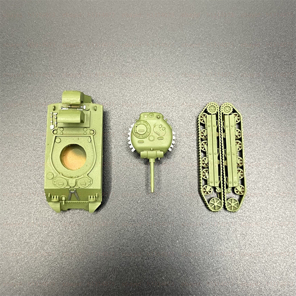 1/144 American M4 Sherman Medium Tank Painted Finished Model