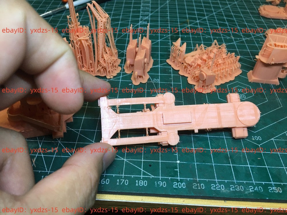 3d Printed 1/350 Netherlands De Ruyter Cruiser(full Hull/waterline)