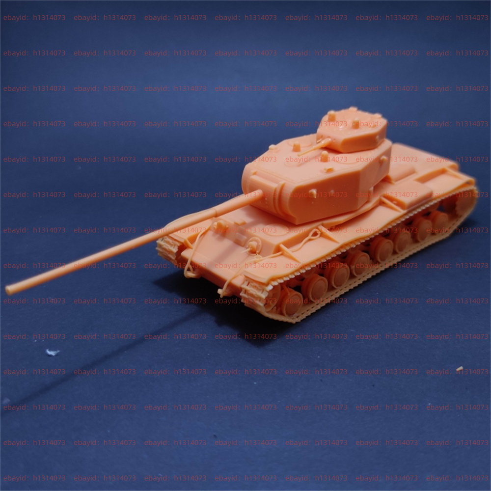 3d Printed 1/72/144 Soviet KV-4 with 107mm (Gun) Unpainted Kit