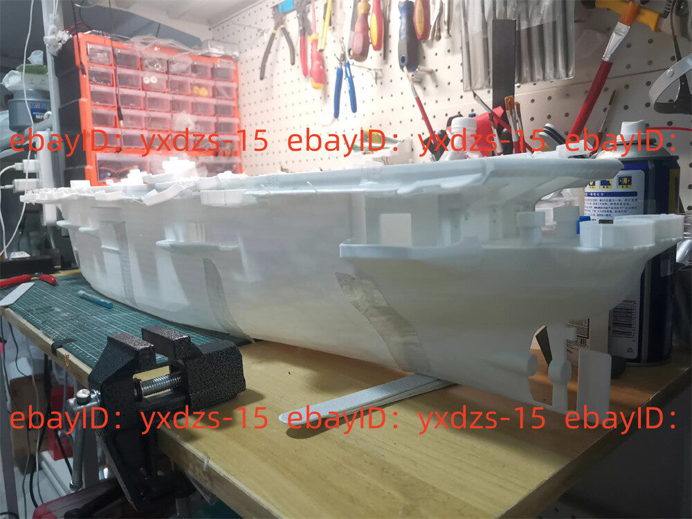 3d Printed 1/144 Uss Bogue (cve-9) Escort Carrier Full Hull