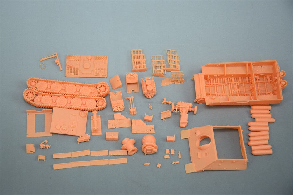 3d Printed 1/72 German Full-Interior Sturmtiger Self-Propelled Gun Kit