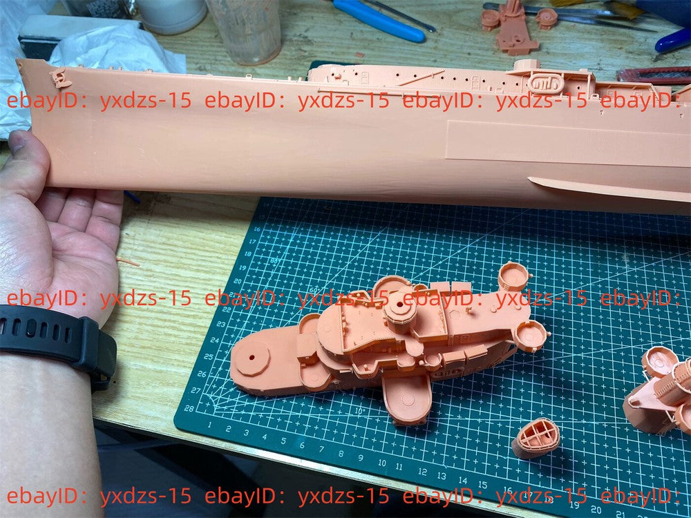 3d Printed 1/200 Atlanta Class Light Cruiser(full Hull/waterline)