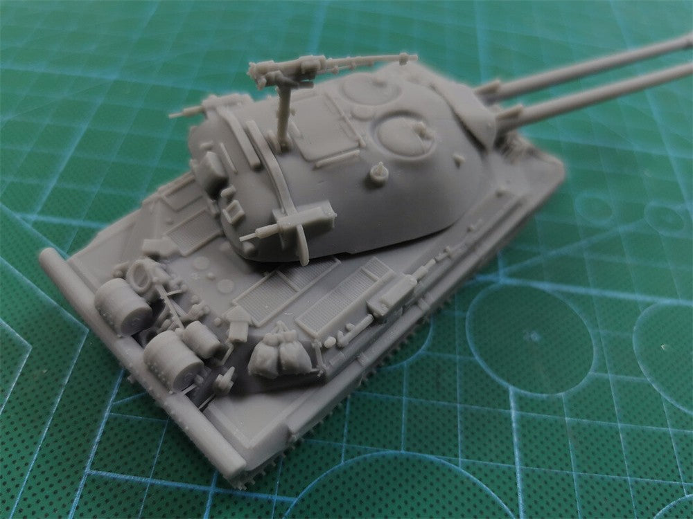 3d Printed 1/35/72 Soviet IS-7-2 Double-barreled Heavy Tank Kit